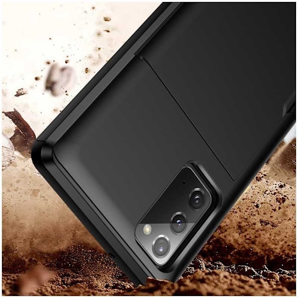 Samsung S20 FE Iskunkestävä kansikorttipaikka StreetWise Black