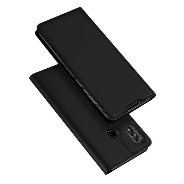 Huawei P Smart 2019 Flip Case Skin Pro med kortrum Black