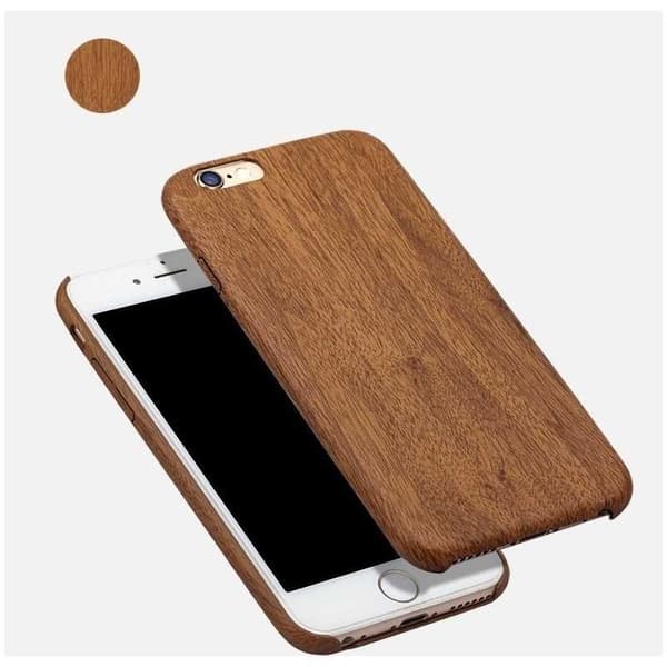 iPhone 6S Plus puinen kotelo | Silikonikuori Puujäljitelmä Tree Variant 2