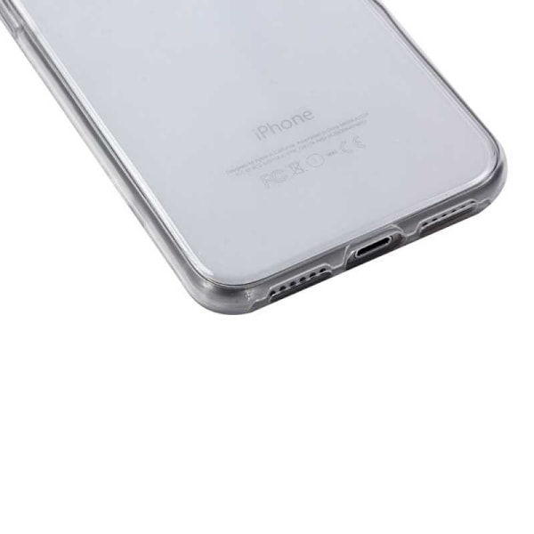 360° täysin peittävä ja iskuja vaimentava kotelo iPhone XS Transparent