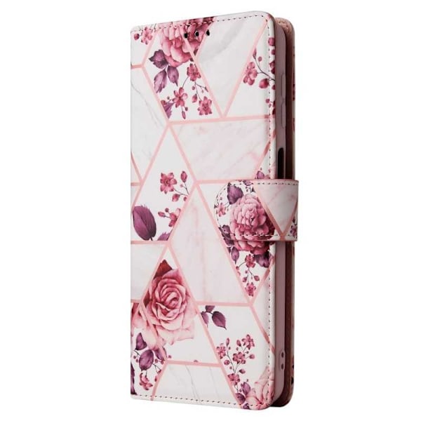 Samsung A32 5G Trendigt Plånboksfodral Sparkle 4-FACK Rosa