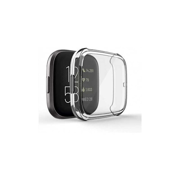Fulddækkende Ultratynd TPU-cover Fitbit Sense Liquid Transparent