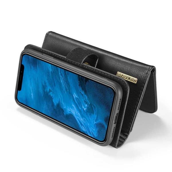 iPhone 11 Magnetic Mobile Wallet 17-FACK DG.Ming V2 Black