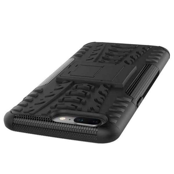 OnePlus 5T Iskunkestävä suojus Active Supportilla Svart