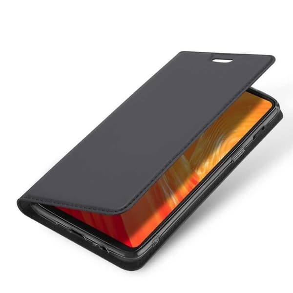 OnePlus 6 Flip Case Smooth -korttipaikka Svart