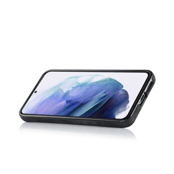 Samsung S21 Plus Mobilskal med Korthållare Retro V4 Svart