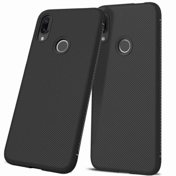 Xiaomi Redmi Note 7 Støtsikker FullCarbon V3 Black