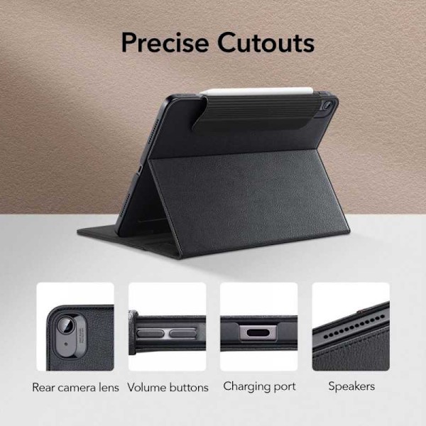 iPad Air 4 2020 / Air 5 2022 Flip-etui ESR Business Black