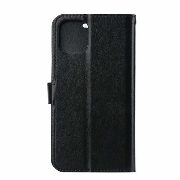 Google Pixel 4 Wallet Case PU-nahkainen 4 LOKEROA Black