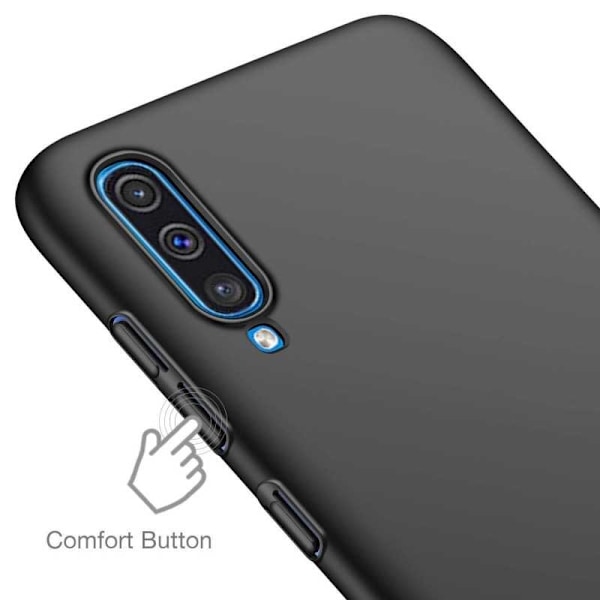 Samsung A70 Ultratunt Mattsvart Skal Basic V2 Svart