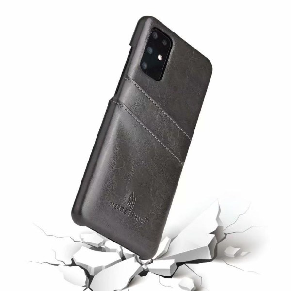 Samsung Galaxy S20 Mobil Cover Kortholder Retro Black
