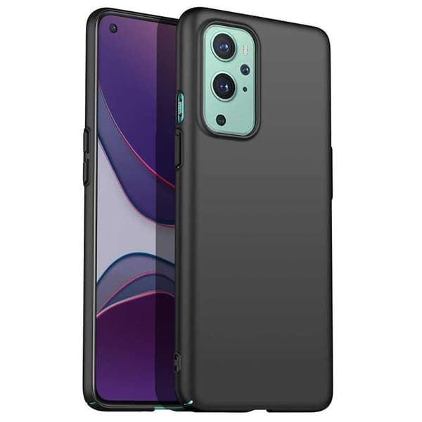 OnePlus 9 Ultratunn Gummibelagd Mattsvart Skal Basic V2 Black