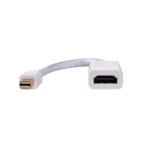 Adapteri Mini DisplayPort (m) / HDMI (f) White