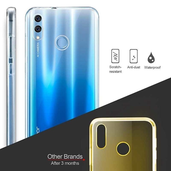 360° täysin peittävä ja iskuja vaimentava kotelo Pocophone F1 Transparent