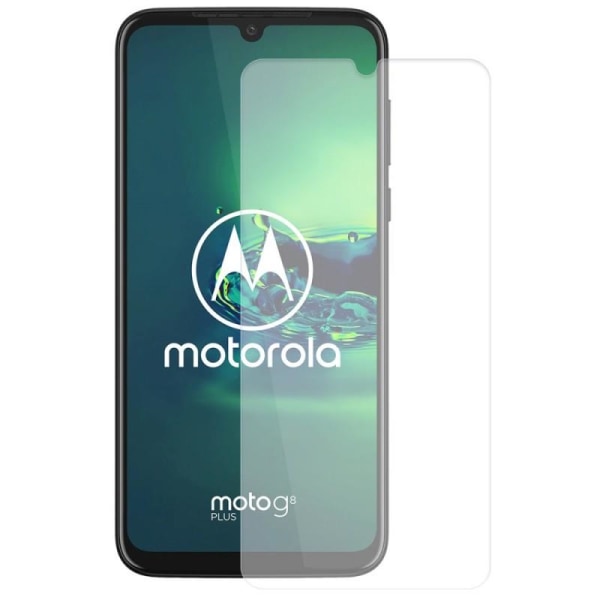 2-PAKK Motorola Moto G8 Plus herdet glass 0,26mm 2,5D 9H Transparent