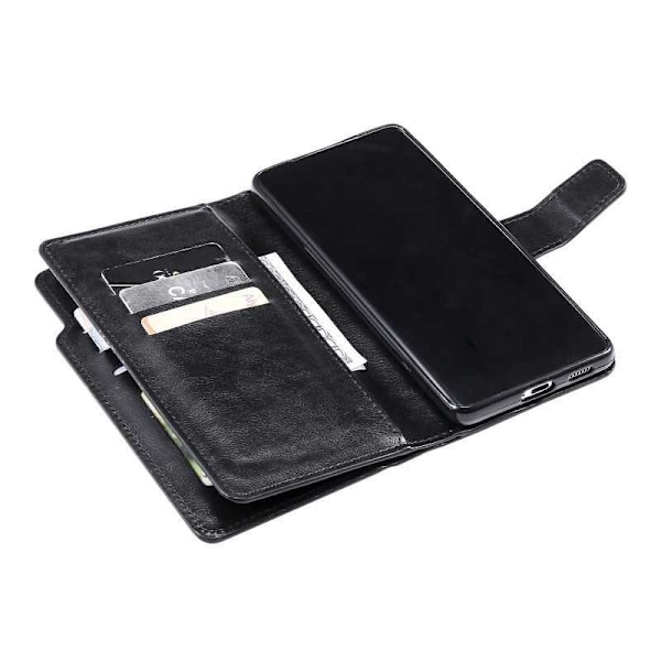 Samsung S23 Ultra praktisk pungetui med 12-pocket Array V4 Black