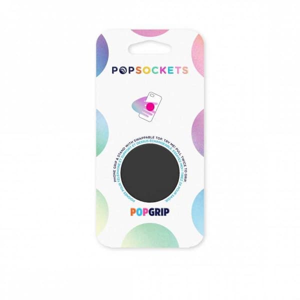 POPSOCKETS Irrotettava kahva jalustatoiminnolla Black Variant 1