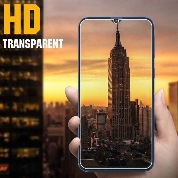 2-PAK Samsung A10 Hærdet glas 0,26mm 2,5D 9H Transparent