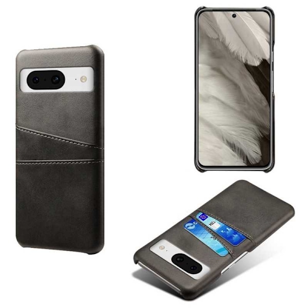 Google Pixel 8 vaimentava korttipidike Retro V2 Black