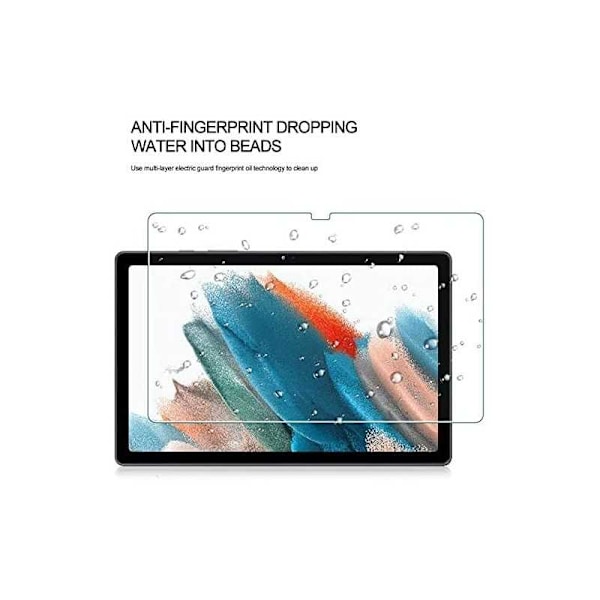 Samsung Tab A8 Härdat glas 0.26mm 2.5D 9H Transparent