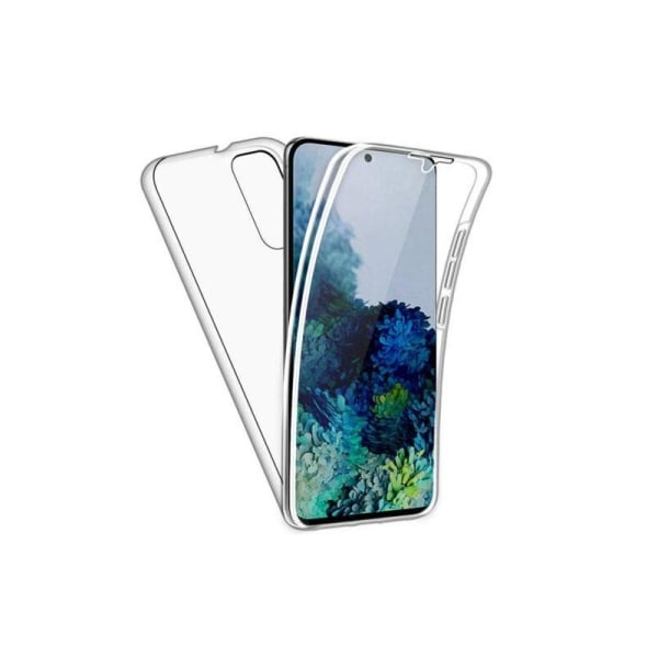 360° fuld dækning og stødabsorberende cover til Samsung S20 Plus Transparent