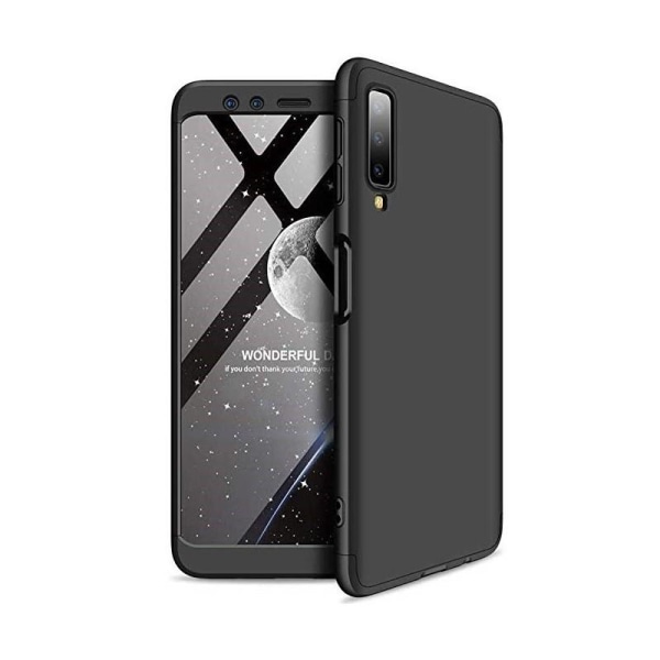 Samsung A40 360° 3in1 FullCover Cover inkl. Hærdet glas (SM-A405 Black