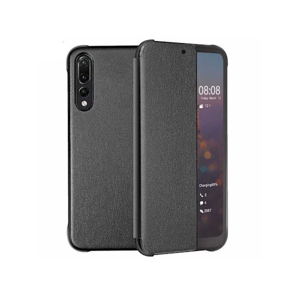 Huawei P20 Pro Flipfodral Smart View Svart