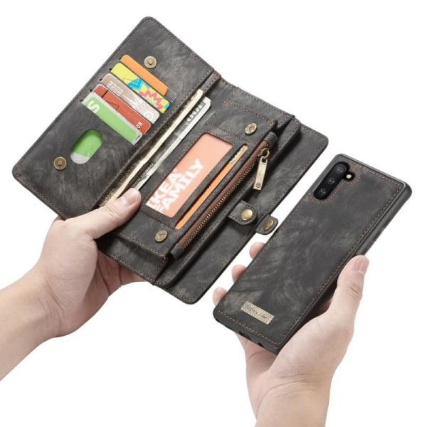 Multi-Slot Wallet Case Samsung Note 10 Black