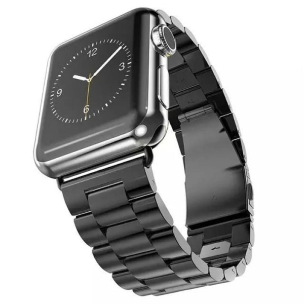 Metalarmbånd Apple Watch 44mm Sort Black