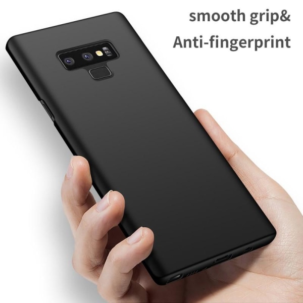 Samsung Note 9 Ultra tyndt matsort cover Basic V2 Black