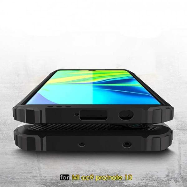 Xiaomi Mi Note 10 / 10 Pro Stöttåligt Skal SlimArmor Svart