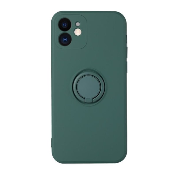 iPhone 12 stødsikkert cover med ringholder CamShield Grön
