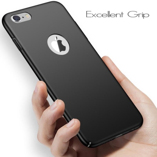 iPhone 6/6S Ultrathin Matte Black Cover Basic V2 Black