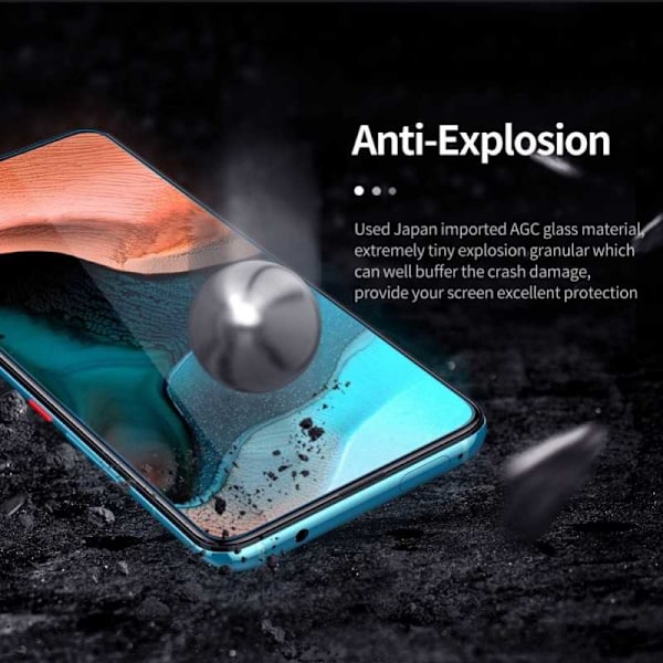 Xiaomi Poco F2 Pro Härdat glas 0.26mm 2.5D 9H Transparent