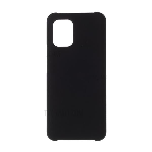 Samsung A02s Ultratunn Gummibelagd Mattsvart Skal Basic® V2 Svart