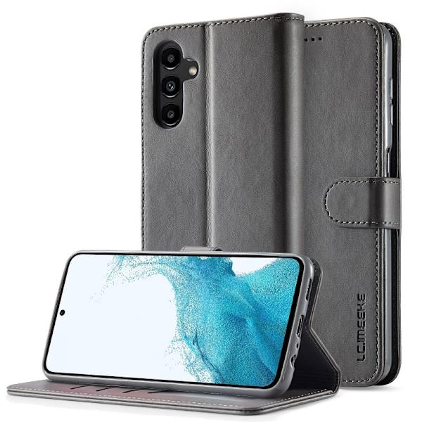 LC.IMEEKE Plånboksfodral Samsung S24 FE - Grå