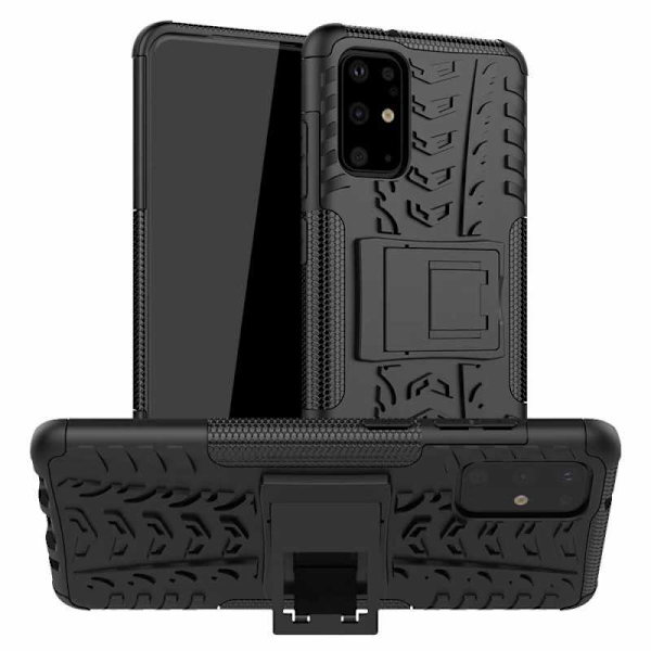 Samsung Galaxy S20 Plus Stöttåligt Skal med Stöd Active Svart