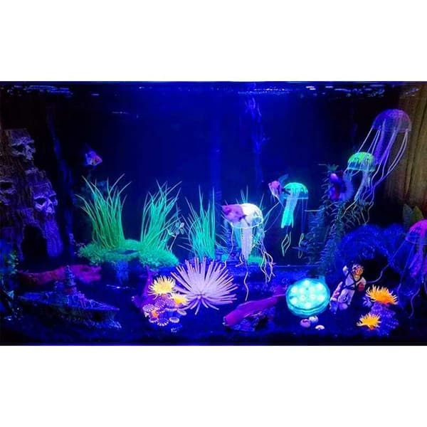 2-PACK Vattentät Dekorativ LED-Belysning Transparent