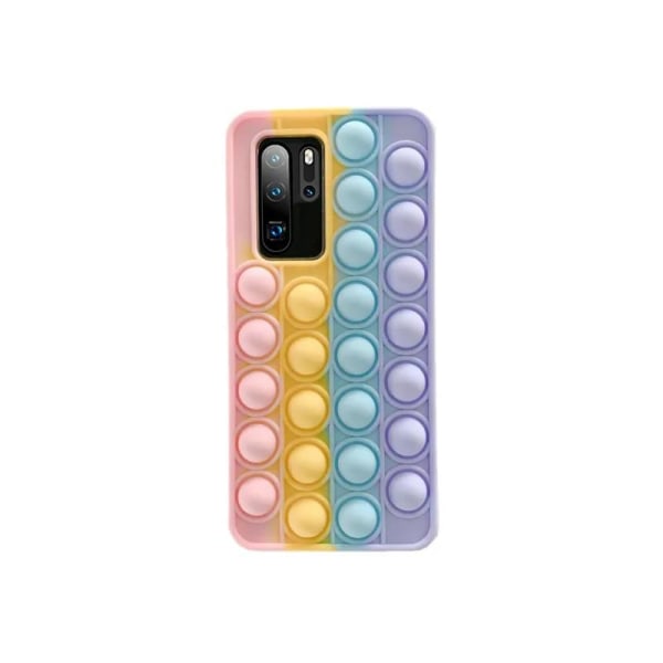 Huawei P30 beskyttelsescover Fidget Toy Pop-It V2 Multicolor