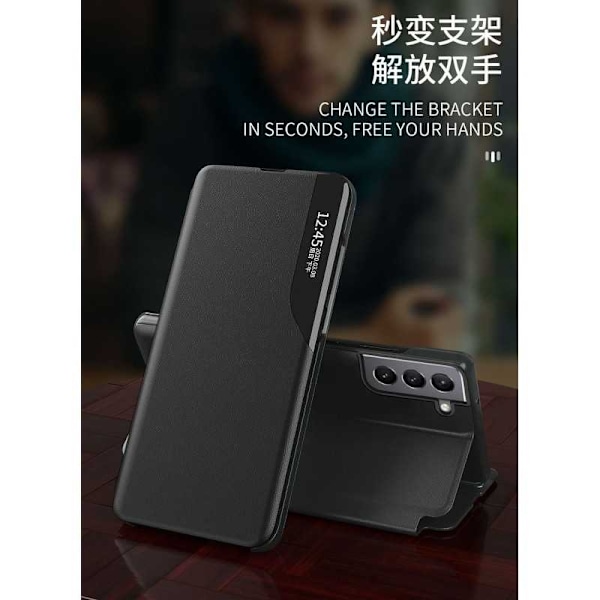 Samsung S22 Plus Case Tech-Protect Smart View - musta Black