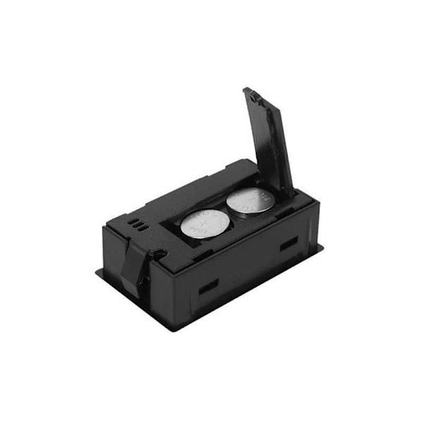 2-i-1 digitalt termometer og hygrometer Black