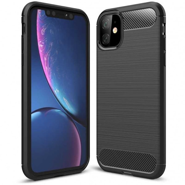 iPhone 11 Shockproof Shell SlimCarbon Black