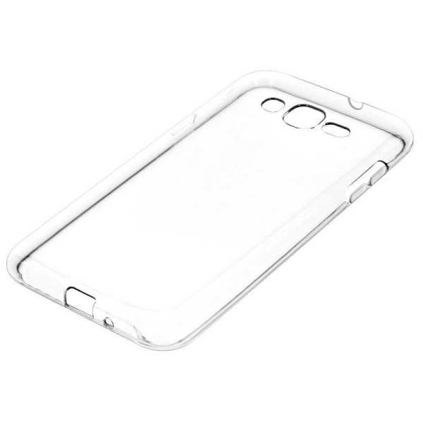 Samsung J3 / J3 2016 stødabsorberende silikonecover Enkelt Transparent