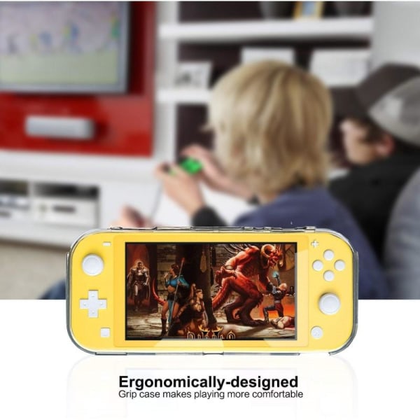 Nintendo Switch Lite stødabsorberende silikoneskal Enkel Transparent