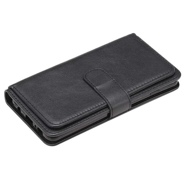 Samsung S10 Praktisk Plånboksfodral med 11-Fack Array V2 Svart