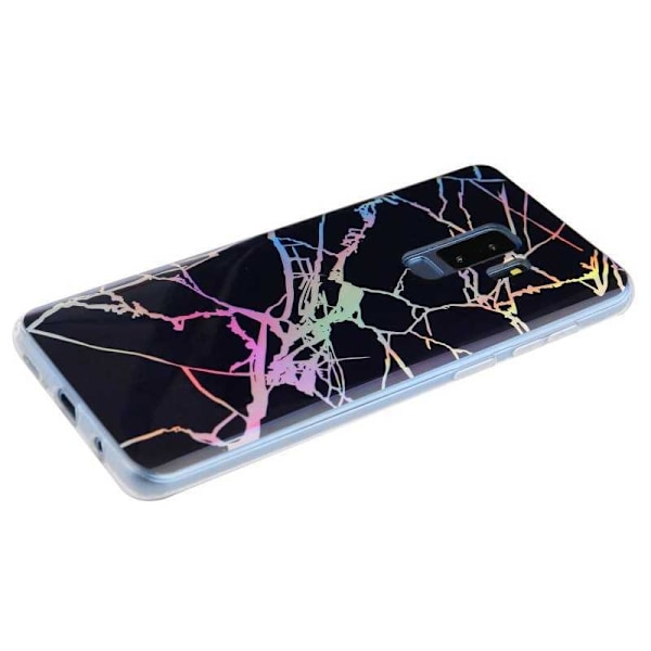 Samsung S9 stødabsorberende marmorcover Lazr Svart