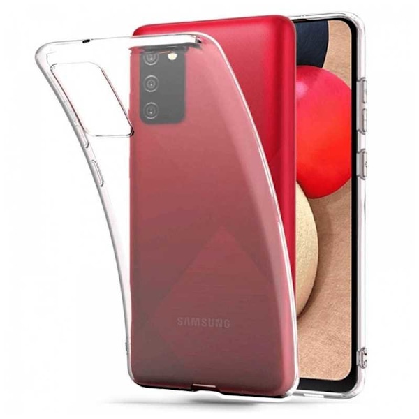 Samsung A03s Stötdämpande Mjukt Skal Simple Rosa guld