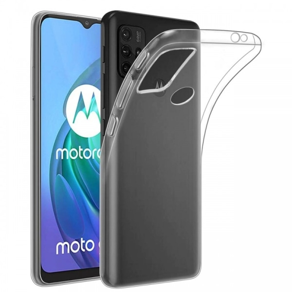 Motorola Moto G30 støtdempende silikonetui Simple Transparent