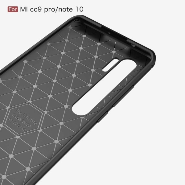 Xiaomi Mi Note 10 / 10 Pro Stöttåligt Skal SlimCarbon Svart