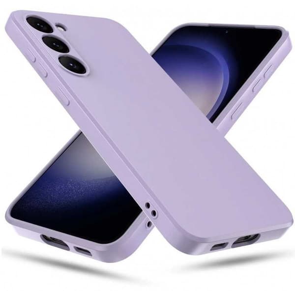 Samsung S24 kumoitu Matte Shell Liquid - Lila